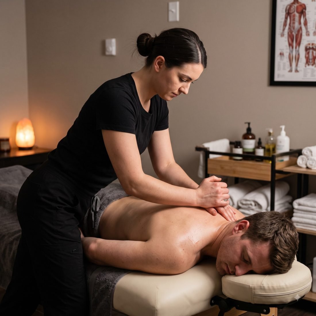 Deep muscle massage in Chandigarh